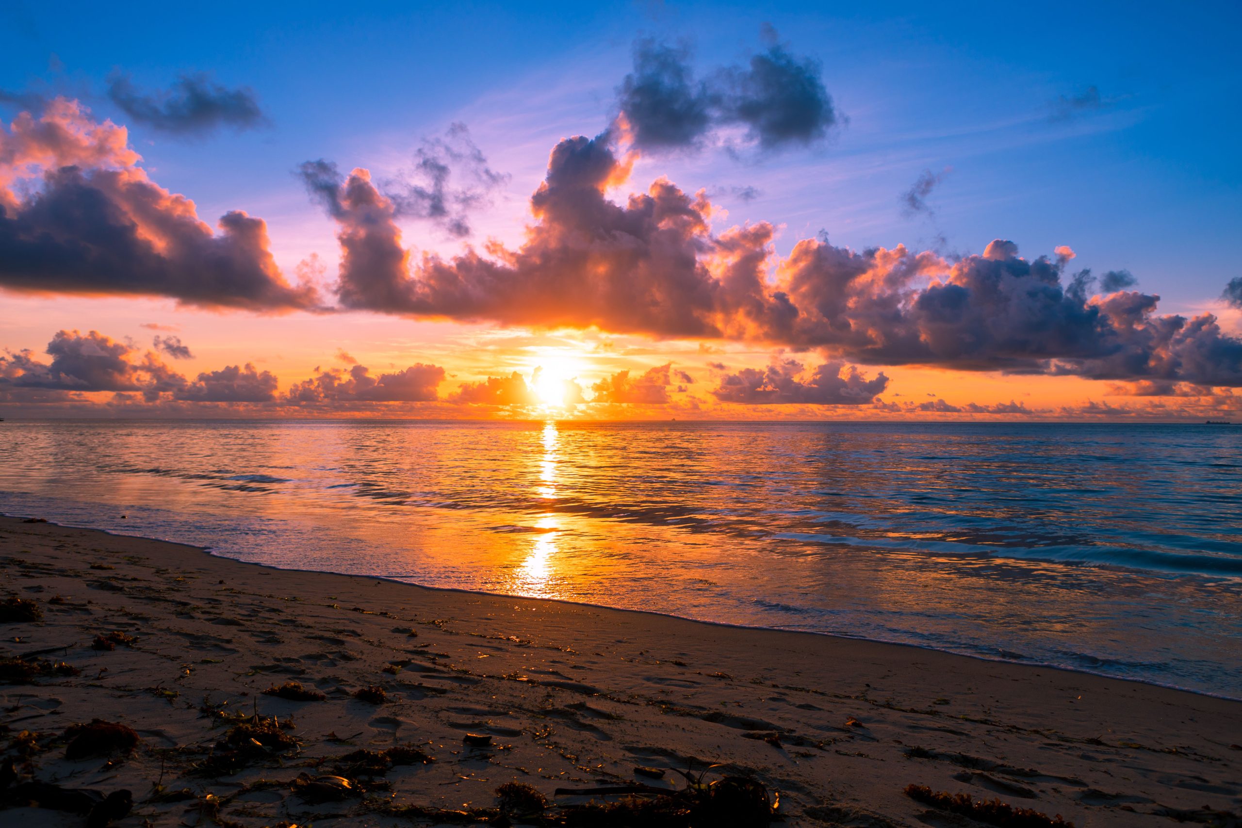 Ternate Sunset over Molucca Sea and Bastiong Harbor